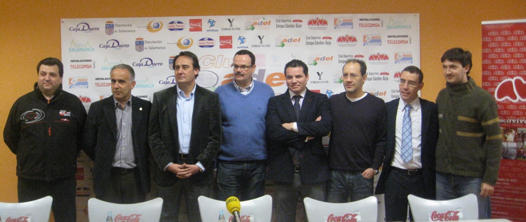 Presentación rueda de prensa del IV torneo Aviva-Club de pádel Charro